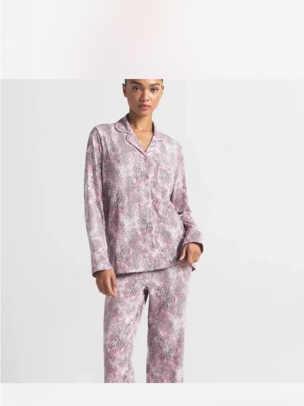Skims Pajamas. bloom mini multi animal